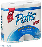 Туалетная бумага Patis Maxi 2-х слойная 4 х 200отрывов