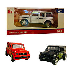 004 HY/EK Машина металева, 3 кольори, інерція, світло, звук, на батарейах, у коробці