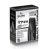 Набір для стрижки машинка і тример Ga.Ma Black Titanium T744 (T742+T312) GM4511, фото 5