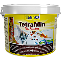 Корм для всех аквариумных рыб большие хлопья Tetra Min XL Flakes 10 л/2,1 кг