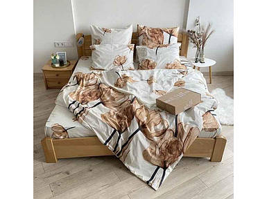 Комплект постільної білизни 1,5-х спальний полуторний 70*70 арт.P-0040 полікотон ТМ LeLIT FG