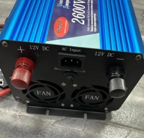 Преобразователь напряжения инвертор читстый синус Power Inverter Wimpex WX-2600 на 2600W - фото 3 - id-p1933041048