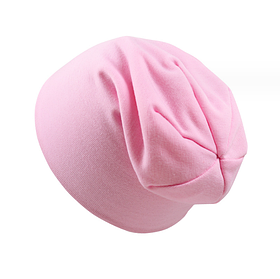 Шапка-панчоха для дітей Светло розовая
