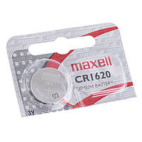 Батарейка CR1620 літієва 3V 1шт. Maxell Maxell