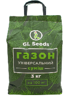 Трава газонна універсальна GL SEEDS 3 кг.