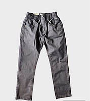 Сірі котонові штани для на резинці хлопчика 6 років розмір 116см