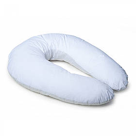Подушка для вагітних Twins Velvet, white