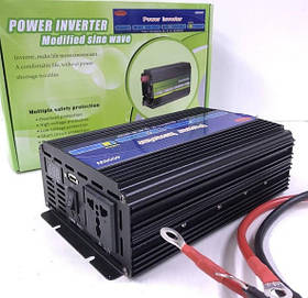 Перетворювач напруги інвертор Power Inverter 12v 220v WX-4000W