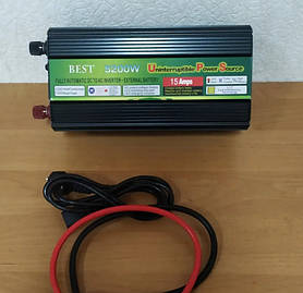 Перетворювач напруги автоінвертор з автоматикою Power Inverter 12v 220v WX-5200W 12V UPS