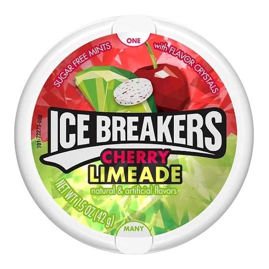 М'ятні льодяники Ice Breakers Cherry Limeade, 43 g, фото 1