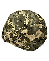 Маскирующий чехол / кавер на каску (шлем) rip-stop Пиксель