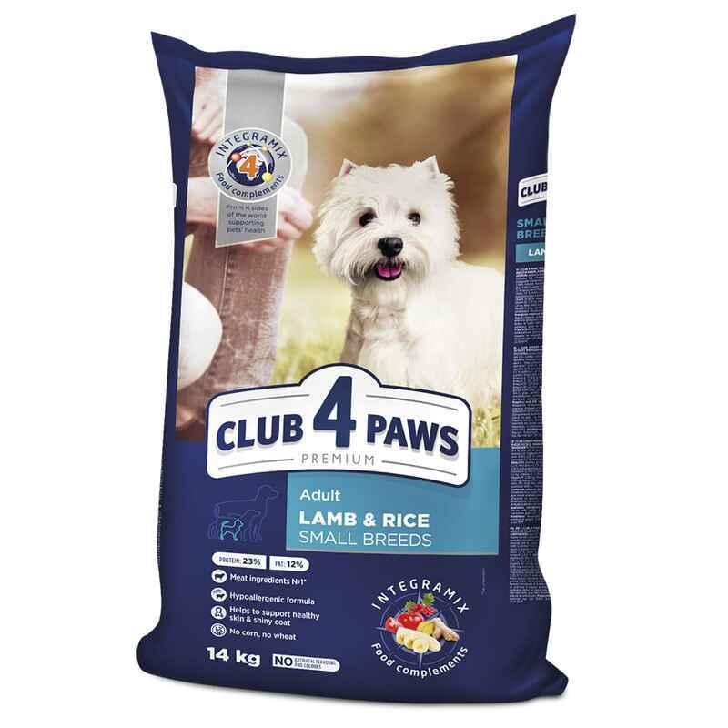 Club 4 Paws (Полуб 4 Лапи) Premium Adult Small Breed Lamb сухий корм з ягням для собак малих порід
