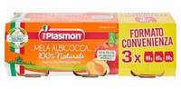 Пюре Plasmon Albicoccca e Mela 3х80гр