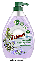 Засіб для миття посуду Friends Шавлія і розмарин 900 мл