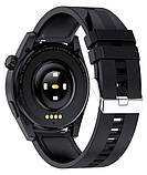Смартгодинник Smart Watch XO-W3Pro+ розумний годинник спортивний чоловічі Bluetooth Call Track HeartRate Чорний, фото 4