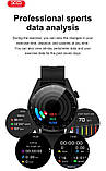 Смартгодинник Smart Watch XO-W3Pro+ розумний годинник спортивний чоловічі Bluetooth Call Track HeartRate Чорний, фото 7