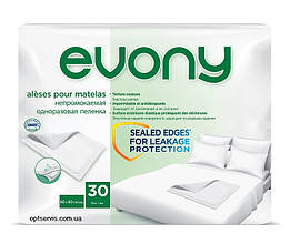 Пелюшки гігієнічні Evony (60х90 см) 30 шт