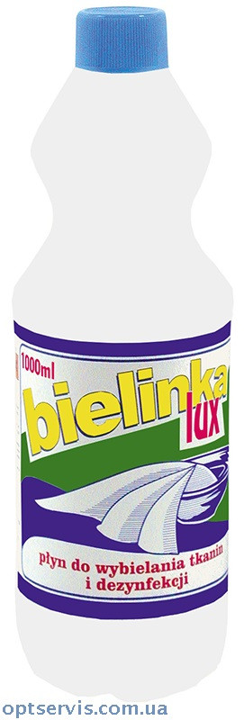 Засіб для видалення плям і дезінфекції Bielinka Lux з хлором 1л
