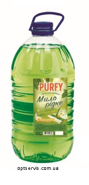Мило рідке Purfy натуральне 4,5 л, фото 1