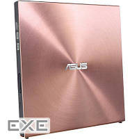 Оптичний накопичувач Asus DVD+-R/RW USB2.0 EXT Ret Ultra Slim Pink (SDRW-08U5S-U/PINK/G/AS)