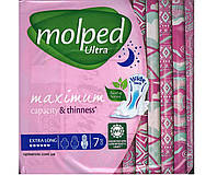 Прокладки гігієнічні Molped Ultra Night 6 крапель 7 шт Deo Floral