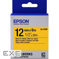 Стрічка для принтера етикеток Epson LK4YBP (C53S654008)