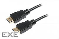 Кабель мультимедийный HDMI to HDMI 0.5m Maxxter (V-HDMI4-0.5M)