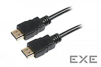 Кабель мультимедийный HDMI to HDMI 1.0m Maxxter (V-HDMI4-1M)