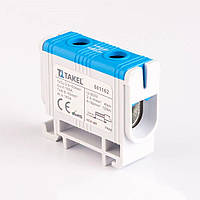 Клемівна силова UTB 6-50, сполучна для силових провідників, гвинтова, TAKEL 501162