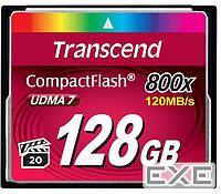 Карта памяти Transcend CF 128GB(800X) (TS128GCF800)