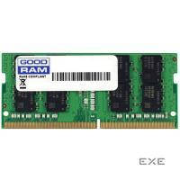 Оперативная память GOODRAM SO-DIMM DDR4 2666MHz 8GB (GR2666S464L19S/8G)