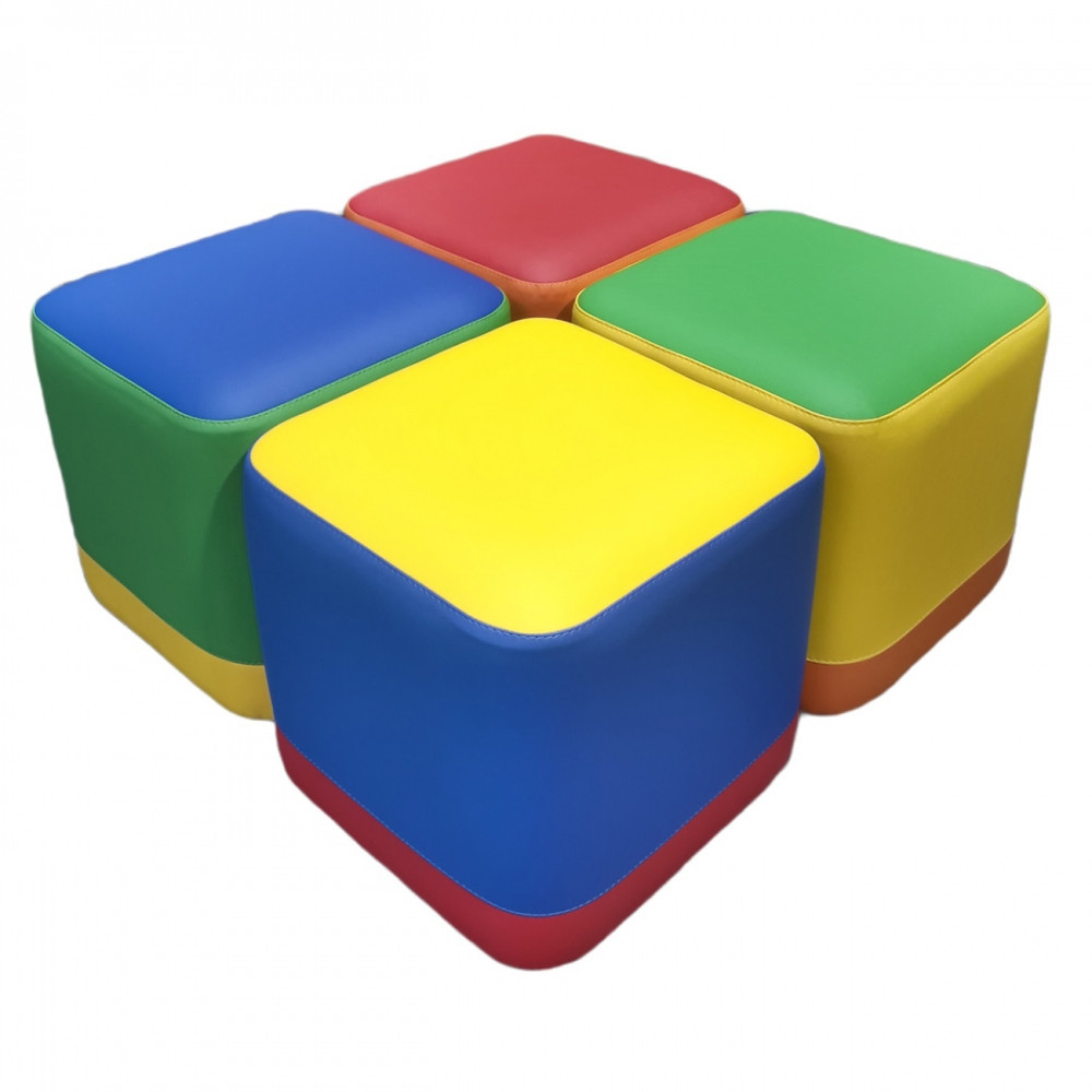 Комплект дитячих пуфів Міньйон, фото 1