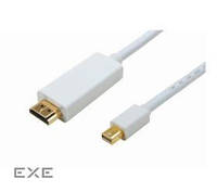 Кабель монитора-адаптер Gutbay DisplayPort mini-HDMI M/M 2.0m, D=5.0mm Gold (78.01.2831-100)