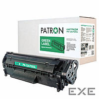 Картридж Patron HP LJ Q2612A/CANON 703 GREEN Label (PN-12A/703GL)