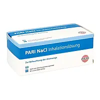 РАСТВОР ДЛЯ ИНГАЛЯЦИЙ PARI NACL 2,5 МЛ Х 60 АМП.