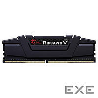 Модуль памяти G.SKILL Ripjaws V Black DDR4 3200MHz 16GB XMP PC4-25600 PC4-3200 (F4-3200C16S-16GVK)