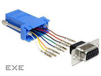 Переходник оборудования COM / DB9-> RJ45 UTP5e F / F, Assemble Kit (коммутация соеди (70.06.5430-10)