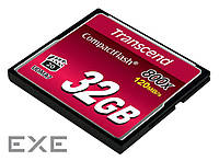 Карта памяти Transcend ( TS32GCF800 ) CompactFlash Card 32Gb 800x