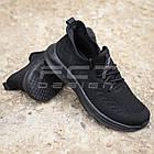 Кросівки FCT-4 літні чорні на сітці, фото 4