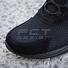 Кросівки тактичні літні Urban N-32 замша чорні на сітці, фото 4