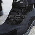 Кросівки тактичні літні Urban N-32 замша чорні на сітці, фото 5