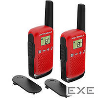 Портативна рація Motorola TALKABOUT T42 Red Twin Pack (B4P00811RDKMAW)