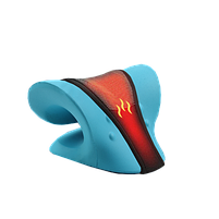 Масажна подушка для шиї та спини з підігрівом Massage Pillow (Релаксатор) EVA, фото 11