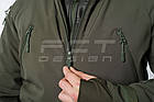 Куртка тактична Хантер Софтшелл фліс на сітці, фото 8