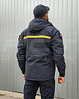 Куртка Вітровка Патрол для ДСНС на сітці синя, фото 9