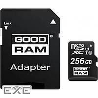 Карта памяти GOODRAM microSDXC M1AA 256GB UHS-I Class 10 + SD-adapter (M1AA-2560R12)