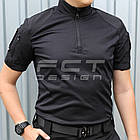 Убакс бойова сорочка чорна з термотканини CoolPass antistatic, фото 5