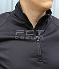 Убакс бойова сорочка чорна з термотканини CoolPass antistatic, фото 7