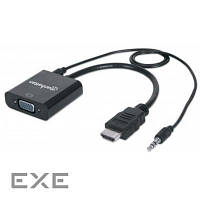 Переходник HDMI M to VGA F Manhattan (151450)