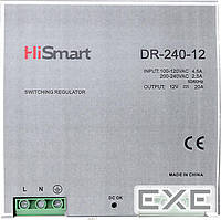 Блок питания HiSmart 12V, 20A, 240W, DIN (DR-240-12)